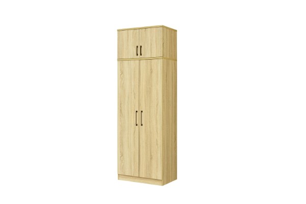 Picture of BESTA Wall Solution Modular Wardrobe System - 2-Door Wardrobe with Top Unit